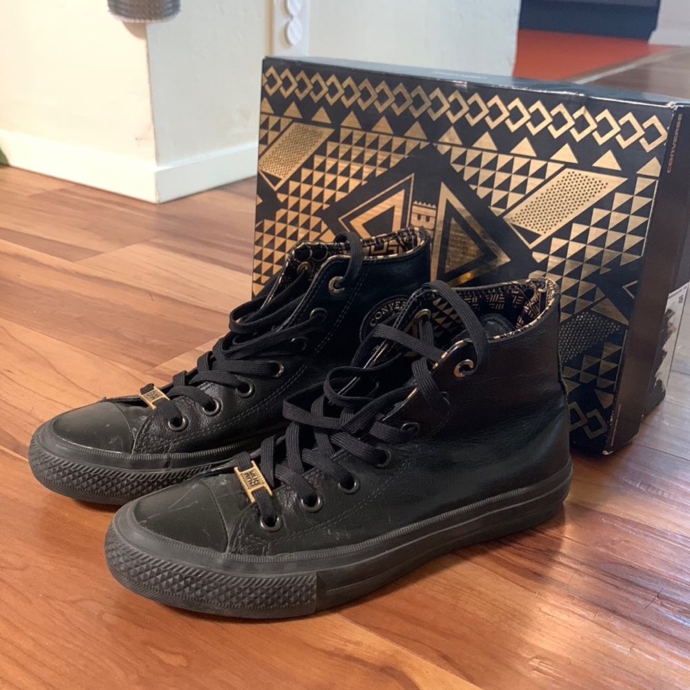 Rare BHM high-top chuck taylors